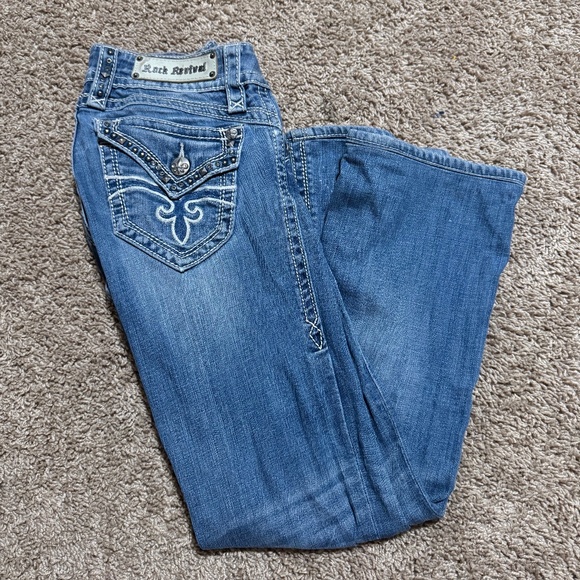 Rock rival jeans size 27 - Picture 1 of 8